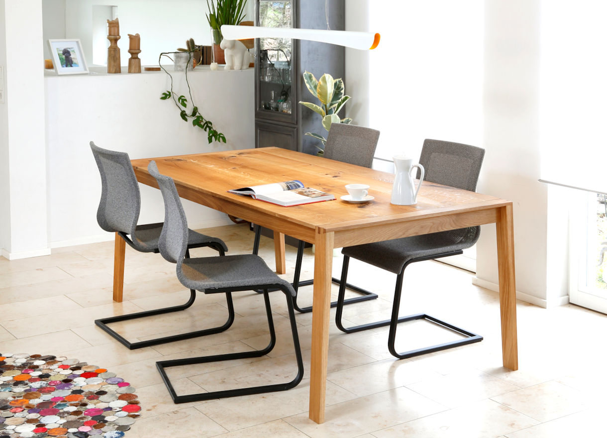 Tisch Ponte, Wildeiche, 200/98 cm
